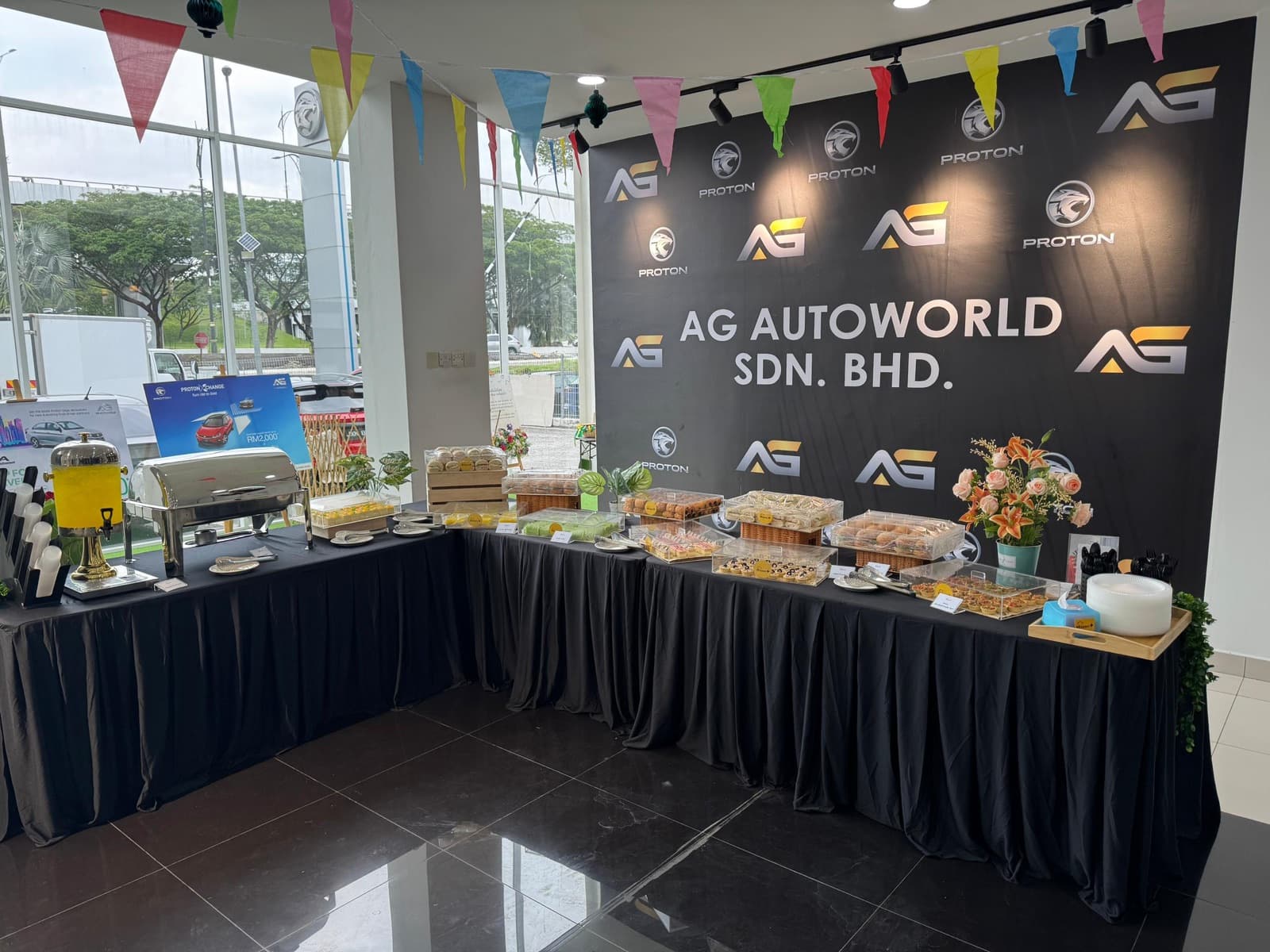 Brand launch event catering